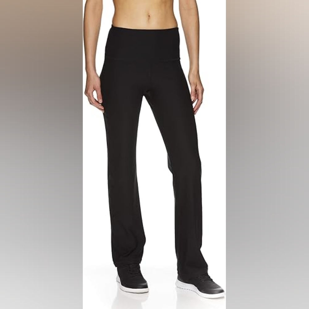 Reebok Women's Leggings X-Small Black Yoga Pants Athletic Athleisure Logo